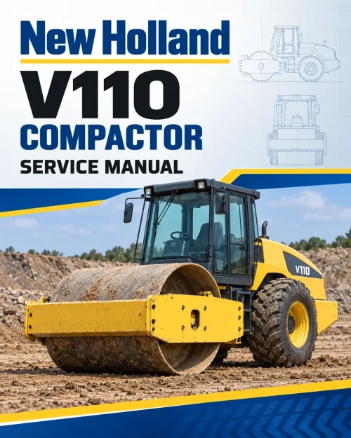 New Holland V110 Compactor Service Manual