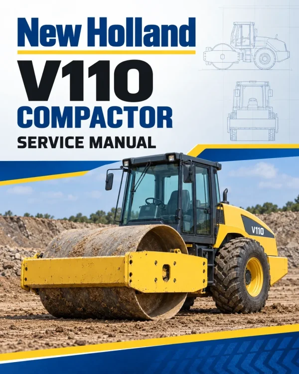 New Holland V110 Compactor Service Manual