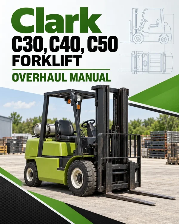 Clark C30, C40, C50 Forklift Overhaul Manual Clark C30, C40, C50 Forklift Overhaul Manual