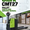 Clark CMT27 Pallet Parts and Service Manual