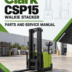 Clark CSP15 Walkie Stacker Parts and Service Manual Clark CSP15 Walkie Stacker Parts and Service Manual
