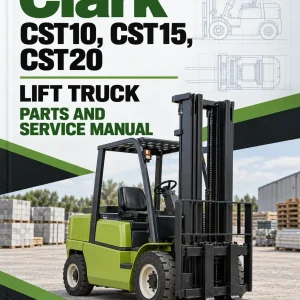 Clark CST10, CST15, CST20 Lift Truck Parts and Service Manual