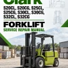 Clark S20CL, S20CG, S25CL, S25CG, S30CL, S30CG, S32CL, S32CG Forklift Service Repair Manual Clark S20CL, S20CG, S25CL, S25CG, S30CL, S30CG, S32CL, S32CG Forklift Service Repair Manual