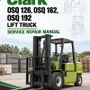 Clark OSQ 126, OSQ 162, OSQ 192 Lift Truck Service Repair Manual
