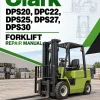 Clark DPS20, DPC22, DPS25, DPS27, DPS30 Forklift Repair Manual