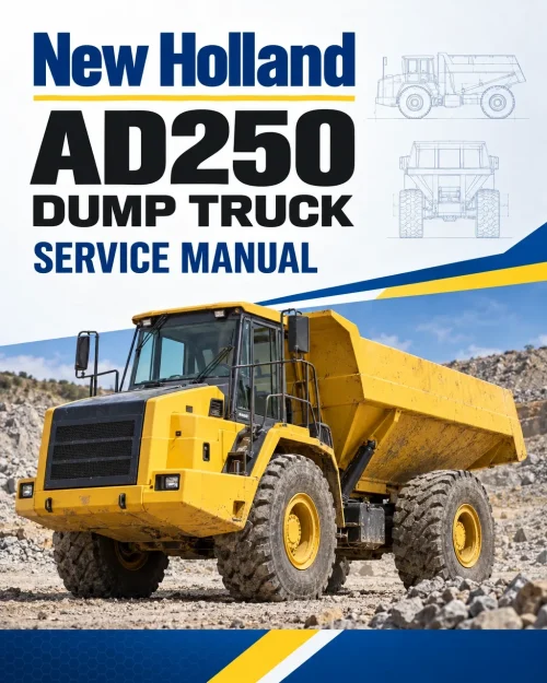 New Holland AD250 Dump Truck Service Manual
