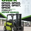 Clark GPS20, GPS22, GPS25, GPS27, GPS30 Forklift Repair Manual