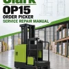 Clark OP15 Order Picker Service Repair Manual Clark OP15 Order Picker Service Repair Manual