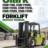Clark C500-Y180, C500-Y200S, C500-Y225S, C500-Y225L, C500-Y250S, C500-Y250L Forklift Service Manual Clark C500-Y180, C500-Y200S, C500-Y225S, C500-Y225L, C500-Y250S, C500-Y250L Forklift Service Manual
