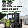 Clark C500-Y300S, C500-Y300L, C500-Y350, C500-Y165M, C500-Y200M Forklift Service Repair Manual Clark C500-Y300S, C500-Y300L, C500-Y350, C500-Y165M, C500-Y200M Forklift Service Repair Manual