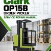 Clark OP15B Order Picker Service Repair Manual