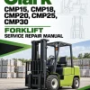 Clark CMP15, CMP18, CMP20, CMP25, CMP30 Forklift Service Repair Manual
