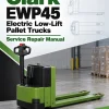 Clark EWP45 Electric Low-Lift Pallet Trucks Service Repair Manual Clark EWP45 Electric Low-Lift Pallet Trucks Service Repair Manual