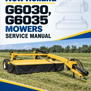 New Holland G6030, G6035 Mowers Service Manual New Holland G6030, G6035 Mowers Service Manual