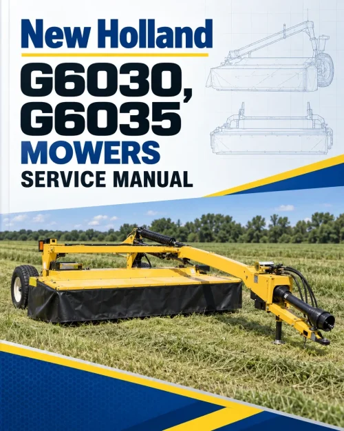 New Holland G6030, G6035 Mowers Service Manual New Holland G6030, G6035 Mowers Service Manual