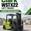 Clark WSTX22 Lift Truck Service Repair Manual Clark WSTX22 Lift Truck Service Repair Manual