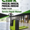 Clark PWXE30, HWXE30, PWXE40, HWXE40 Pallet Truck Service Repair Manual