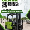 Clark CRX10, CRX13, CRX14, CRX15, CRX18, CRX20, CRX25 Lift Truck Service Repair Manual