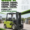 Clark CQ20D, CQ25D, CQ30D, CQ20L, CQ25L, CQ30L Forklift Service Repair Manual Clark CQ20D, CQ25D, CQ30D, CQ20L, CQ25L, CQ30L Forklift Service Repair Manual