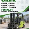 Clark C15SL, C15SCL, C18SL, C18SCL, C20SL, C20SCL Forklift Service Repair Manual (Mitsubishi PSI 4G63 Engine) Clark C15SL, C15SCL, C18SL, C18SCL, C20SL, C20SCL Forklift Service Repair Manual (Mitsubishi PSI 4G63 Engine)