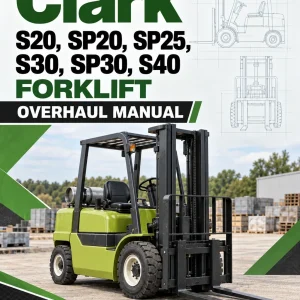 Clark S20, SP20, SP25, S30, SP30, S40 Forklift Overhaul Manual Clark S20, SP20, SP25, S30, SP30, S40 Forklift Overhaul Manual