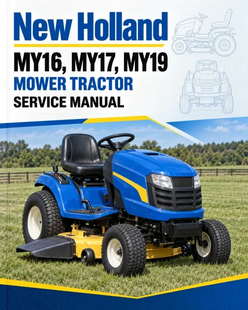 New Holland MY16, MY17, MY19 Mower Tractor Service Manual
