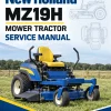 New Holland MZ19H Mower Tractor Service Manual