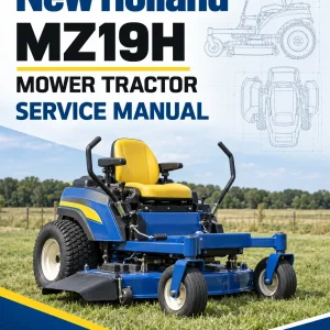 New Holland MZ19H Mower Tractor Service Manual New Holland MZ19H Mower Tractor Service Manual