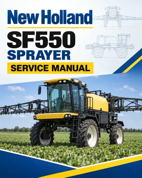 New Holland SF550 Sprayer Service Manual