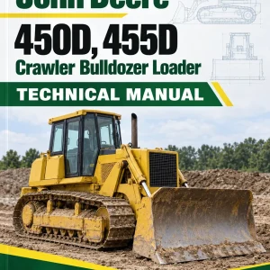 John Deere 450D, 455D Crawler Bulldozer Loader Technical Manual