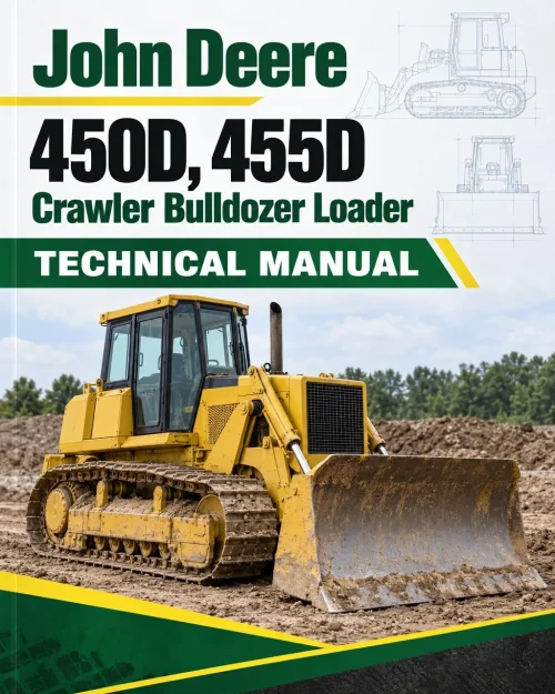 John Deere 450D, 455D Crawler Bulldozer Loader Technical Manual