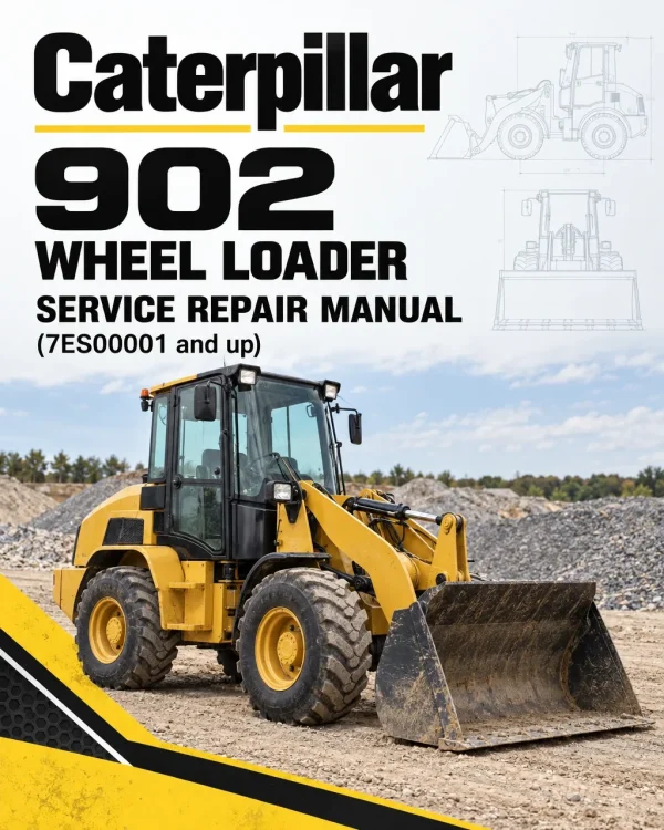 Caterpillar CAT 902 Wheel Loader Service Repair Manual (7ES00001 and up) Caterpillar CAT 902 Wheel Loader Service Repair Manual (7ES00001 and up)