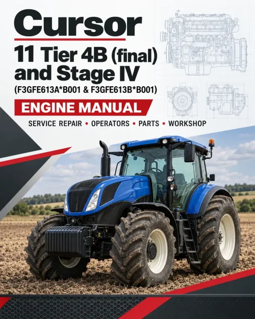Cursor 11 Tier 4B (final) and Stage IV (F3GFE613A*B001 & F3GFE613B*B001) Engine Manual Cursor 11 Tier 4B (final) and Stage IV (F3GFE613A*B001 & F3GFE613B*B001) Engine Manual