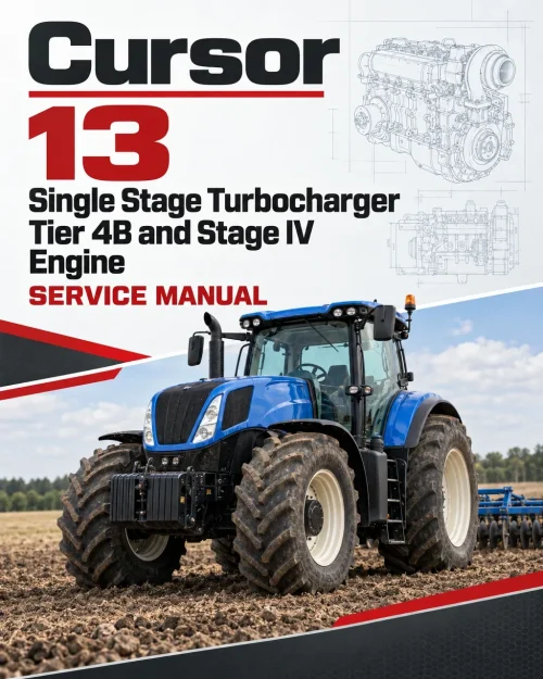 Cursor 13 Single Stage Turbocharger Tier 4B and Stage IV Engine Service Manual
