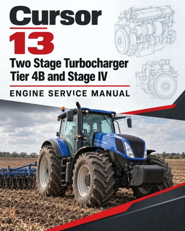 Cursor 13 Two Stage Turbocharger Tier 4B and Stage IV Engine Service Manual Cursor 13 Two Stage Turbocharger Tier 4B and Stage IV Engine Service Manual
