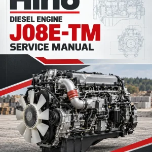 Hino Diesel Engine J08E-TM Service Manual Hino Diesel Engine J08E-TM Service Manual