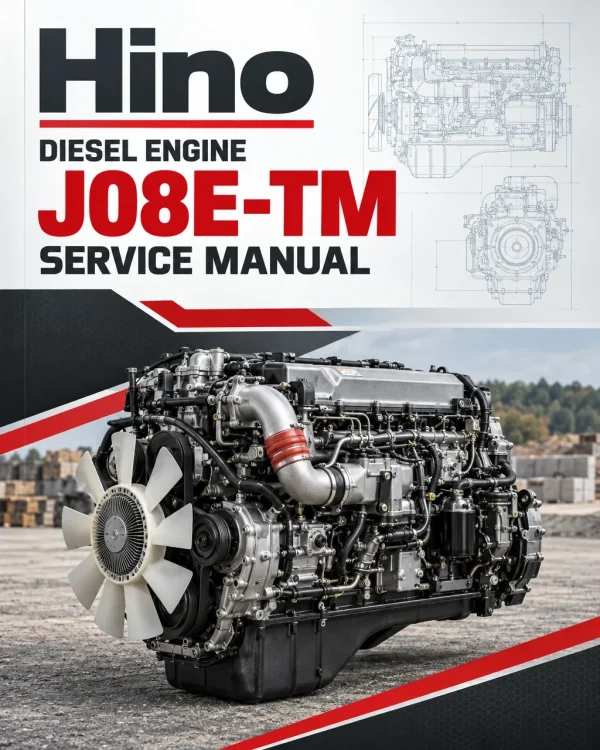 Hino Diesel Engine J08E-TM Service Manual