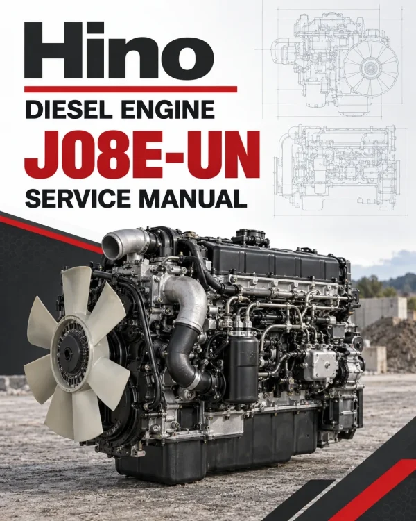 Hino Diesel Engine J08E-UN Service Manual Hino Diesel Engine J08E-UN Service Manual