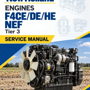 New Holland Engines F4CE/DE/HE NEF Tier 3 Service Manual New Holland Engines F4CE/DE/HE NEF Tier 3 Service Manual