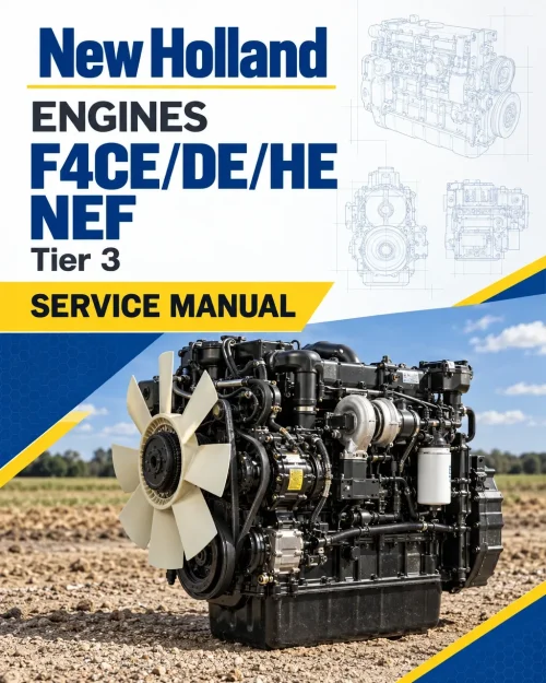 New Holland Engines F4CE/DE/HE NEF Tier 3 Service Manual New Holland Engines F4CE/DE/HE NEF Tier 3 Service Manual