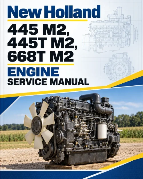 New Holland 445 M2, 445T M2, 668T M2 Engine Service Manual