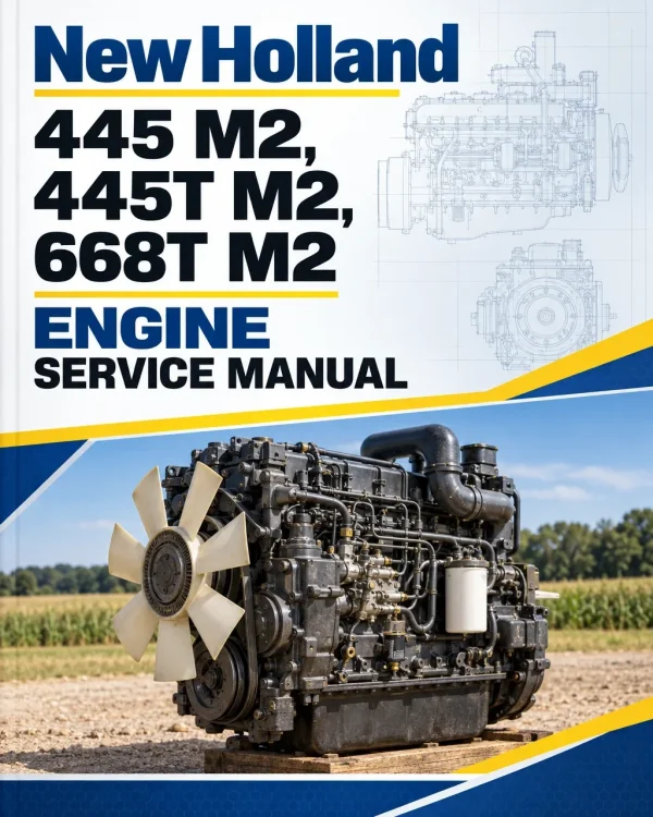 New Holland 445 M2, 445T M2, 668T M2 Engine Service Manual New Holland 445 M2, 445T M2, 668T M2 Engine Service Manual