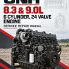CNH 8.3 & 9.0L 6 Cylinder, 24 Valve Engine Manual