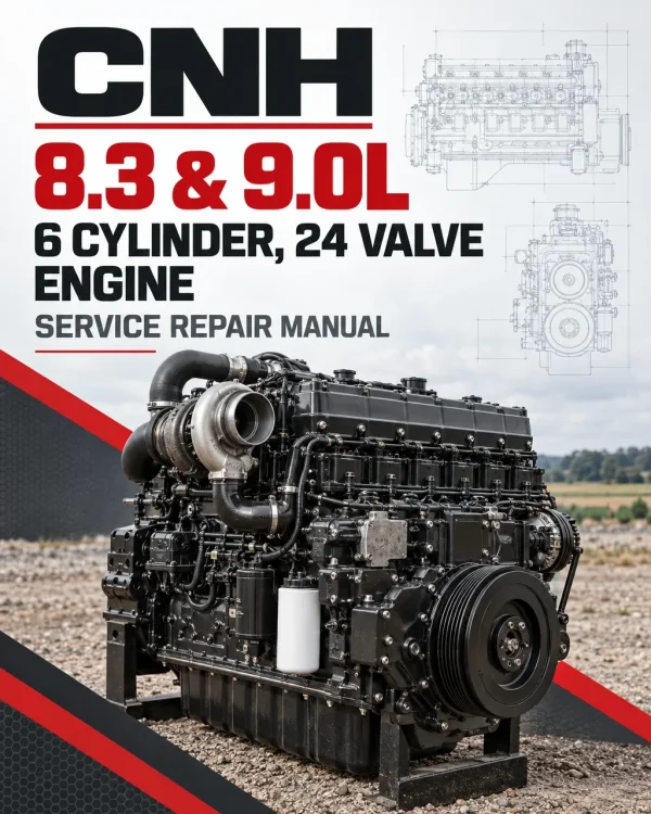 CNH 8.3 & 9.0L 6 Cylinder, 24 Valve Engine Manual