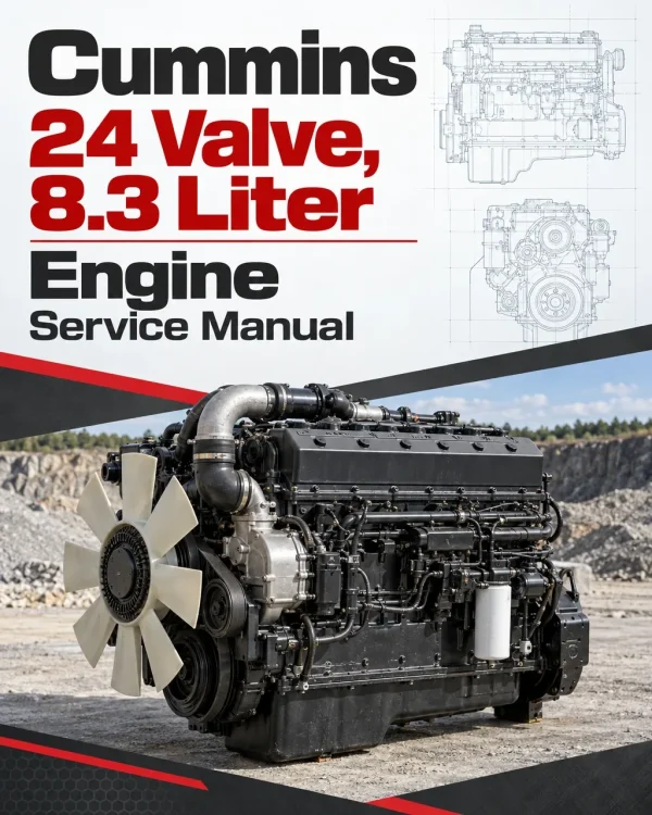 Cummins 24 Valve, 8.3 Liter Engine Service Manual Cummins 24 Valve, 8.3 Liter Engine Service Manual