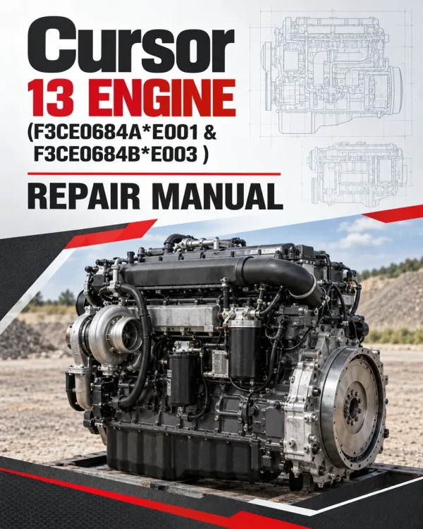 Cursor 13 Engine (F3CE0684A*E001 & F3CE0684B*E003 ) Repair Manual Cursor 13 Engine (F3CE0684A*E001 & F3CE0684B*E003 ) Repair Manual