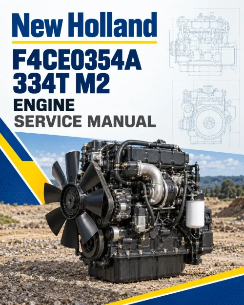 New Holland F4CE0354A 334T M2 Engine Service Manual New Holland F4CE0354A 334T M2 Engine Service Manual
