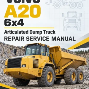 Volvo A20 6x4 BM Articulated Dump Truck Repair Service Manual