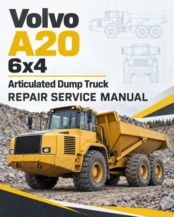 Volvo A20 6x4 BM Articulated Dump Truck Repair Service Manual Volvo A20 6x4 BM Articulated Dump Truck Repair Service Manual