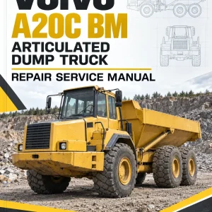 Volvo A20C BM Articulated Dump Truck Repair Service Manual Volvo A20C BM Articulated Dump Truck Repair Service Manual